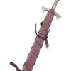 Decorative sword with a sheath on a white background