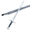 Sword with sheath on a white background