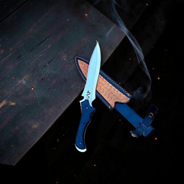Resident Evil 4 Krauser Inspired Knife | Handmade Full Tang Bowie | RE4 Remake Collectible